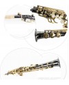 OTTNORTH 降B調高音 SAXOPHONE  直管分體 黑鎳